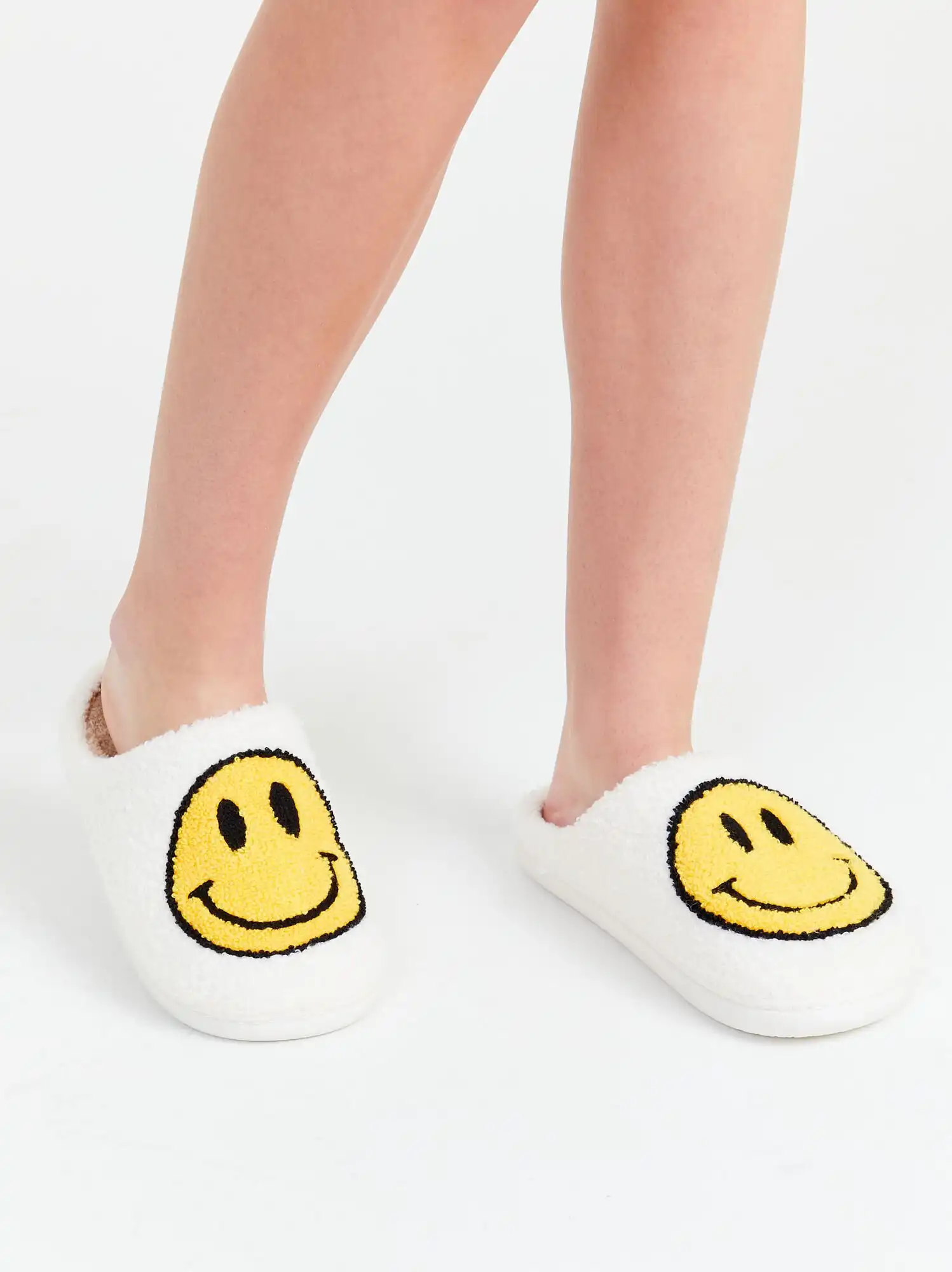 Original Yellow Smiley Slippers