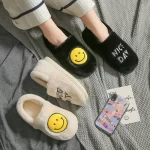 NICE DAY Smiley Face Slippers