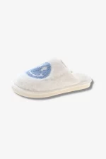 Original Smiley Slippers with Smiley Face-Blue