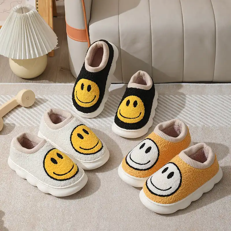 Classic Smiley Face Shoes for Adults